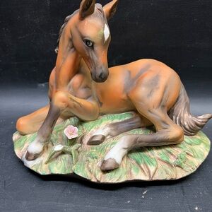 Homco Vintage Colt Figurine - 1982